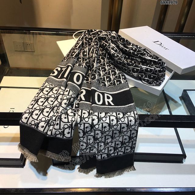 Dior圍巾 迪奧2019新款長圍巾披肩 超百搭Dior女大披肩  llwj7226
